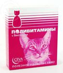 Сева поливитамины д/кошек с биотином и таурином 60 таб